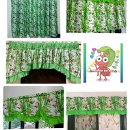 BRIGHT curtain for window/ door size curtain/ matchy window curtain/ butterfly design curtain