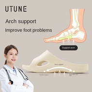 Arch Support Slippers | Thick-Soled Arch Support Slippers, Unisex, Anti-Slip Deodorant EVA, Flat Foo
