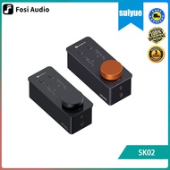 Fosi Audio SK02 ES9038Q2M Compact Desktop DAC and Headphone Amplifier 3.5mm+4.4mm Outputs For Simgot