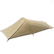 Ultralight Outdoor Camping Tent Single Person Camping Tent Water Resistant Tent Aviation Aluminum Support Portable Sleeping Bag Tent