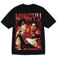 Kpop SEVENTEEN Merch Cotton T-Shirt Unisex MINGYU WONWOO HOSHI DK S.COUPS Print Short Sleeve Vintage