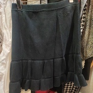 Used Short Skirt Above The Knee Silk Fabric playboy Brand