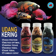 Udang kering untuk pakan ikan Channa