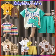 3mths-4yrs Baby T shirt Short Sleeve Set Baby Kids Clothing