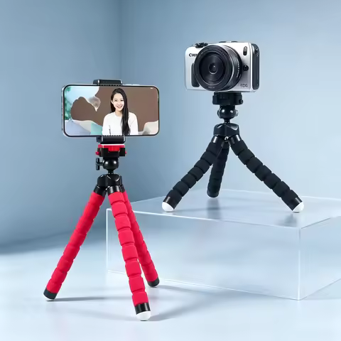 Sponge Tripod Octopus Bracket Universal Smartphone Tripod Mini Flexible Octopus Leg Mobile Phone Hol