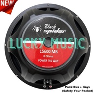 Speaker Component Black Spider 15600 BS 15600 Orinal 15 inch 750 watt