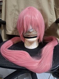 【COS假髮】二手 粉色短髮+90cm虎口夾 馬尾 賽馬娘 春烏拉拉 春麗 可用 cosplay