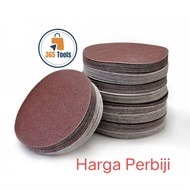 4" (10 cm) Velcro Round Sandpaper Grit 400 Sand Paper Per Seed