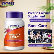 Now Foods, Mega D-3 & MK-7, 60/120 Capsules