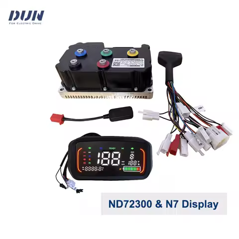 nd72300 48V-72V BLDC Sine Wave Hall Sensor Fardriver Motherboard with N7 N1S Speedometer for 2000-30
