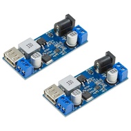 【original】 Dc 6v 9v 12v 24v To Dc 5v 5a Buck Converter Module 9-36v Step Down To Usb 5v Transformer