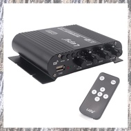 [Z F L U]  838 USB Bluetooth Subwoofer Amplifier HIFI 2.1 12V Car Home Amplifier U Disk Lossless Sui