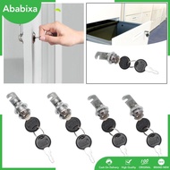 [Ababixa] Cabinet cam Lock Set Cylinder Cabinet Lock for Dresser Storage Door Cupboard