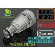 WATER FILTER FOR BOSSMAN KARCHER BOSCH YILI BLACK AND DECKER APACHE WATER JET HIGH PRESSURE WASHER PW1400 PW1370TD K2 K1