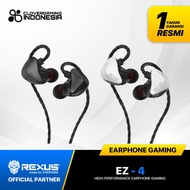Rexus Earphone EZ4 With Mic - Gaming Earphone
