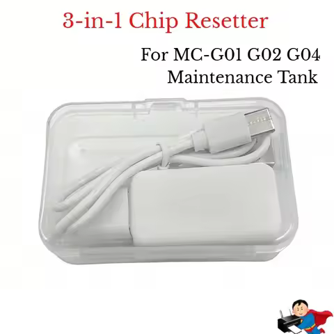 3-in-1 MC-G01 G02 G04 Maintenance Tank Chip Resetter For Canon G3060 G1820 G2820 GX6090 GX7050 G3872