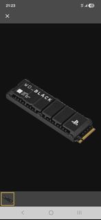 WD_BLACK SN850P NVMe SSD 1tb適用於 PlayStation 5