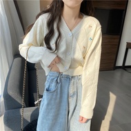 DIAMOND BUTTERFLY CARDI KOREAN CARDIGAN SWEATHER KOREAN SWEATER WOMEN PREMIUM KNIT MATERIAL