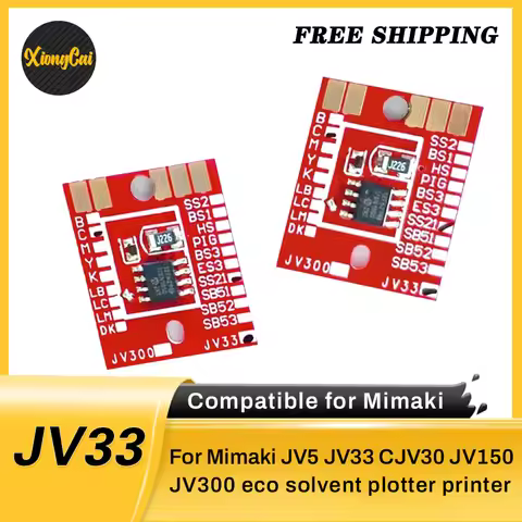 For Mimaki permanent ink cartridge chips SS21 for Mimaki JV5 JV33 CJV30 JV150 JV300 eco solvent plot