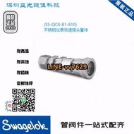 詢價（非實價）Swagelok世偉洛克(SS-QC8-B1-810)不銹鋼儀表快速接頭管體,1.5 Cv