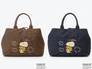 Snoopy x Samantha Thavasa 2way Soft Totebag（L）（11月）