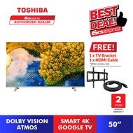 [FREE SHIPPING] Toshiba Smart 4K UHD TV (50") 50C350LP / Television