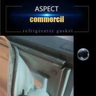 Old card slot refrigerator door seal rubber ring magnetic seal strip door sealing gasket customized