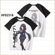 PS2 Date A Live Tokisaki Kurumi Cosplay 3D Summer T-Shirt