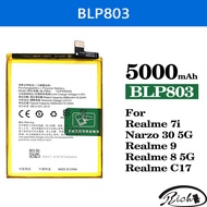 BLP803 Battery For OPPO Realme 7i 8(5G) 9 C17 /Narzo 30 5G RMX3388 RMX3241 Replacement Battery