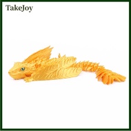 TakeJoy Feathered Wyvern Dragon 3D Printed Dragon Articulated Dragon Dragon 3D Printed Toys Desktop 