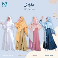 Setelan Gamis Anak plus jilbab Rafda Ied Series