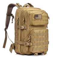 Tactical Military Backpack - 50L Waterproof Hiking Laptop Compartment & Anti-Theft Zipper