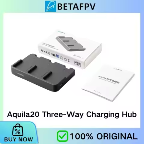 BETAFPV Aquila20 Three-Way Charging Hub 45W PD3.0 Fast Charger Smart Power Distribution Hub for Aqui
