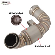 [gamau] Slip On For KTM DUKE 790 890 Adventure R Rally KTM790 KTM890 2018-2022 Motorcycle Exhaust Mi