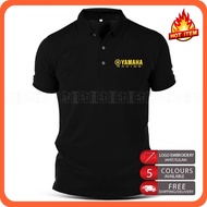 Polo T Shirt Yamaha Racing Embroidery TZM 125Z LC RXZ MotoGP Team Casual Motorcycle Motosikal Superbike SRL Streetwear