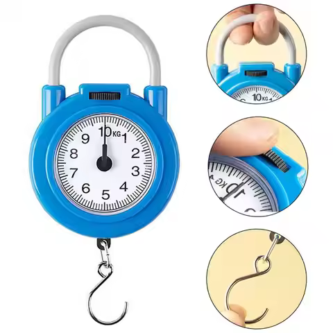 Hanging Scale High Precision Weight Scale Portable Hanging Digital Scale with Metal Hook High Precis