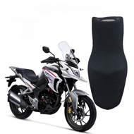 Motorcycle Anti-Slip 3D Mesh Fabric Protecting Cushion Seat Cover For Honfa CB190X CB190R 190X CBF19