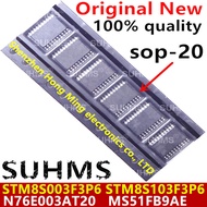 (5piece)100% New N76E003AT20 MS51FB9AE STM8S003F3P6 STM8S103F3P6 8S003F3P6 8S103F3P6 sop-20