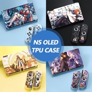 [Genshin Impact]Switch OLED Protective Case,Soft Case Compatible with Nintendo Switch (OLED Model)