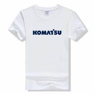 T-shirt Komatsu baharu untuk lelaki. T-shirt klasik, t-shirt lucu, fesyen unik, t-shirt kasual, lehe