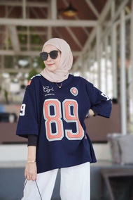 Oversize angka gyl authentic kaos oversize kekinian by gyl authentic