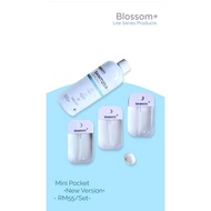 [Ready Stock] New Version Blossom Pocket Spray Sanitizer Set [50ml x 3btl + 330ml refill FREE Funnel]