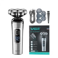 [Op055] เครื่องโกนหนวด VGR เครื่องโกนหนวดระดับมืออาชีพกันน้ำมีดโกนหนวดไฟฟ้ามีดโกนหนวดไฟฟ้าเครื่องเล็