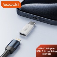 Toocki Lightning To Type-c To PD Charging/Data Transfer OTG Adapter for Macbook Pro Air Samsung S10 S9 USB OTG Connector