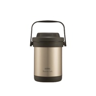 THERMOS THERMOS TCRA-1800-GR Mist Green Vacuum Braising Pot 1800ml with Recipe Company Products