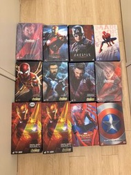 Hot Toys Iron Man, Captain America, Thor, Spiderman Set