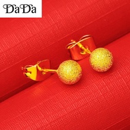 [3 in 1 set] Original 916 Gold Korea Bangkok Women Jewelry lotus necklace ring earring jewelry