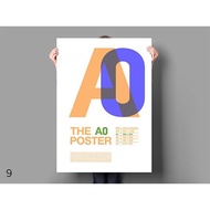 Print posters in size A0 A1 A2