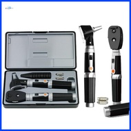 2 in 1 Professional Diagnostic Ear Eye Care LED Fiber Otoscope Ophthalmoscope Tool Sets