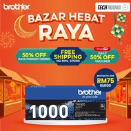 NEW STORE OFFER ❗ [100% ORIGINAL🔥] Brother TN-1000 Original Mono Laser Toner/TN1000 BROTHER TONER HL